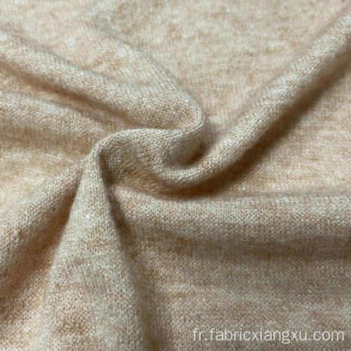 Vêtements de côtes en tricot en polyester nylon super doux